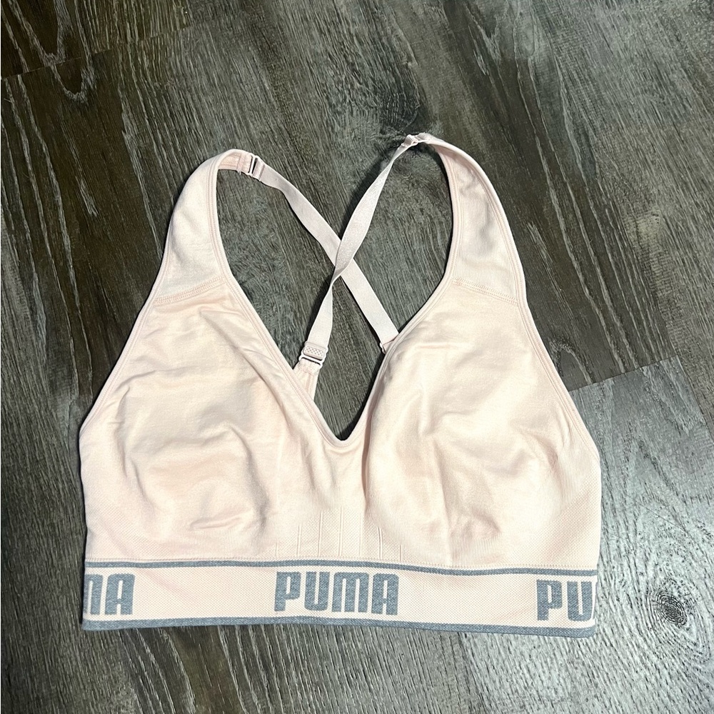 PUMA Women's Pink Sports Bra